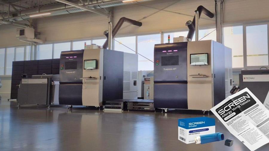 Poolse groep investeert in inkjet voor farmaceutische bijsluiters