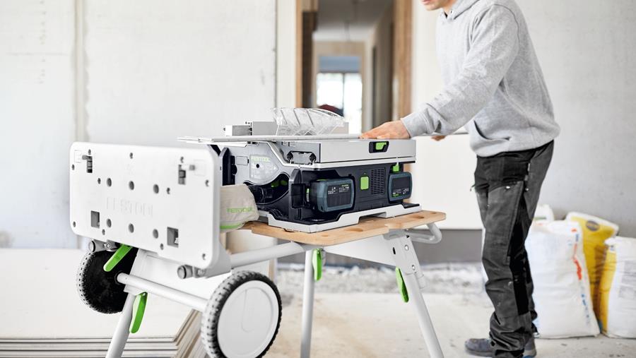 Festool lanceert nieuwe accu-tafelcirkelzaag