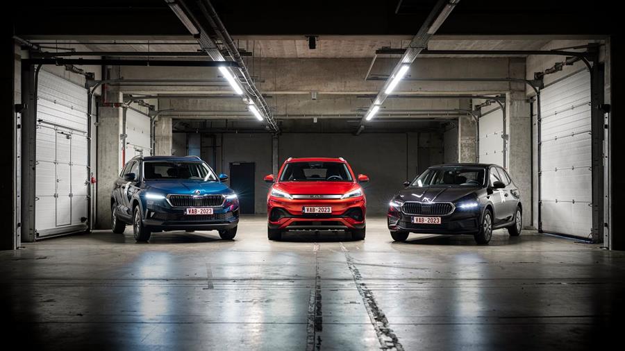 Skoda en BYD winnaars VAB-Gezinswagenverkiezing 2023