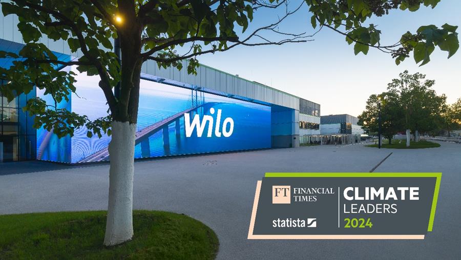 Financial Times en Statista: Wilo leidt Europa in klimaatbescherming