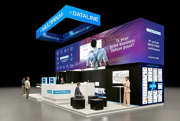Dataline op drupa met sterke belofte