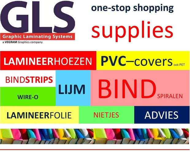 Graphic Laminating Systems - voor al uw bind- en afwerkingssupplies
