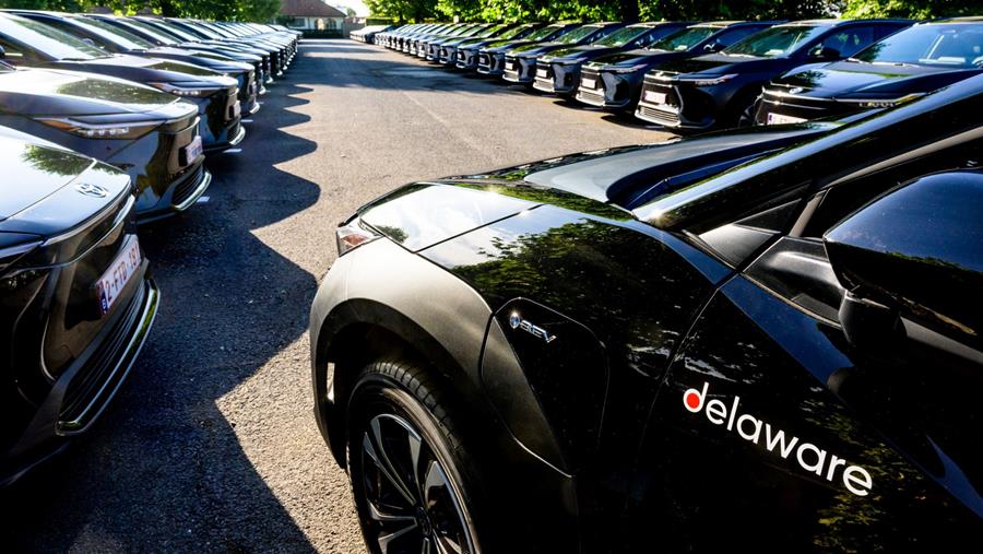Delaware verwelkomt 111 starters met een elektrische Toyota-bedrijfswagen
