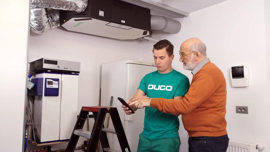 Dé ventilatie-unit voor kleine ruimtes