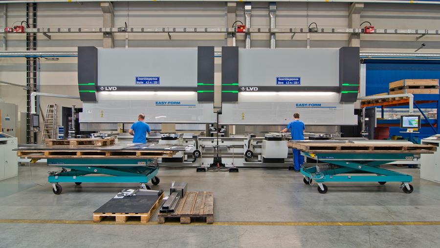 De onstuitbare opmars van hightech plooimachines