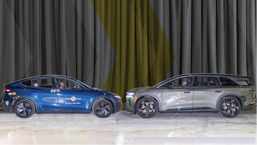 Euro NCAP test 23 nieuwe auto’s: 18 halen vijf sterren