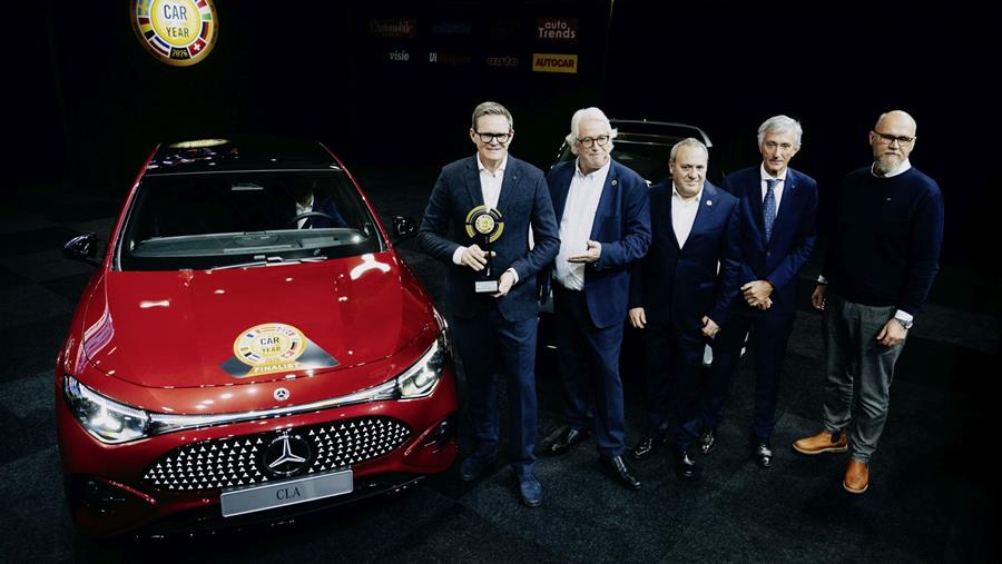 Mercedes-Benz CLA is Car of the Year 2026