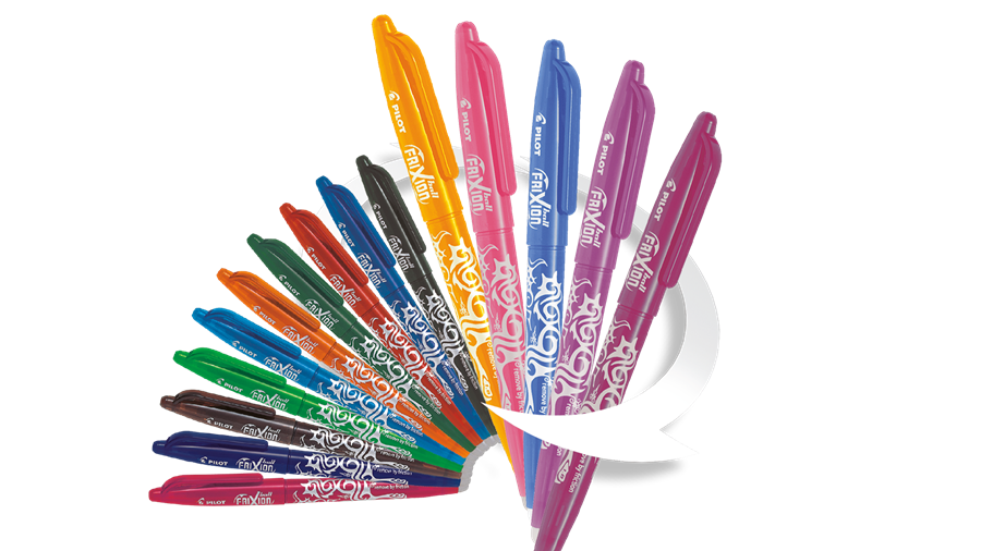 Pilot FriXion – voor 50% gemaakt uit gerecycled plastic